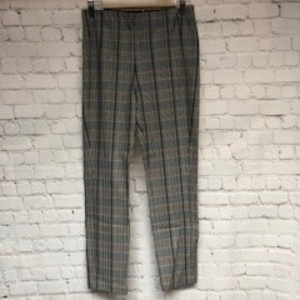 rag & bone plaid pants size 6